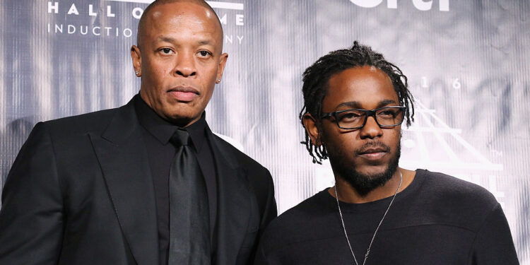Dr. Dre & Kendrick Lamar Support Former High School At Groundbreaking Ceremony In Compton