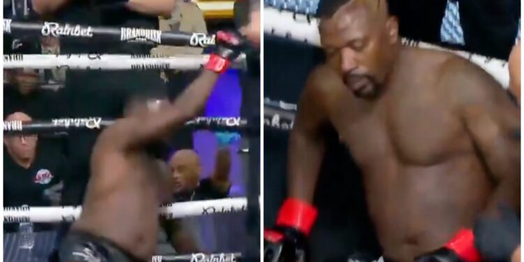 Ray J Gets Knocked Out During Struggle MMA Debut At ‘Brand Risk 14’ Event Ray J Gets Knocked Out During Struggle MMA Debut At ‘Brand Risk 14’ Event