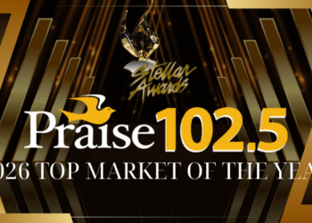Praise 102.5 Named Top Market of the Year at the 2026 Stellar Awards