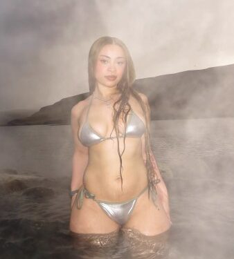 ‘Good God Almighty!’ — Ice Spice Turns Up The Iceland Heat In A Stunning Silver Bikini — And The Fellas Have Words
